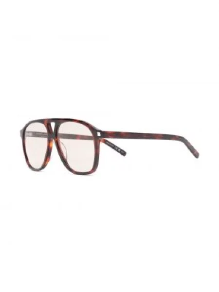 Okulary przeciwsłoneczne Saint Laurent Eyewear brązowe