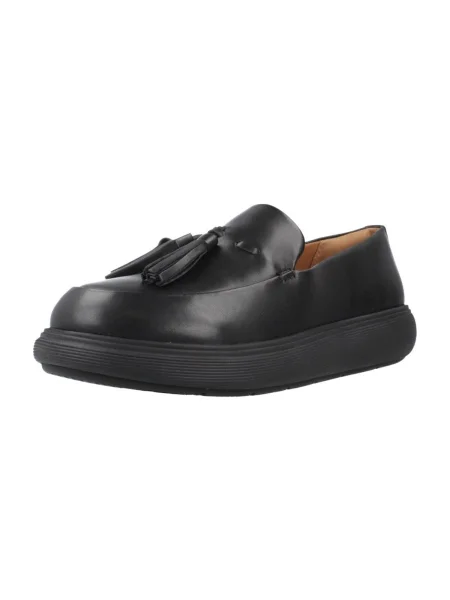 Pantofi loafer Fitflop din piele negru