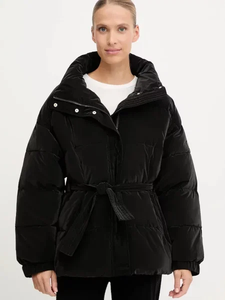 Яке Emporio Armani зимен модел черно
