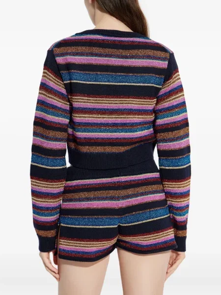 Cardigan Dsquared2 cu dungi negru