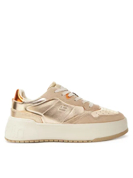 Кроссовки D.franklin золотые