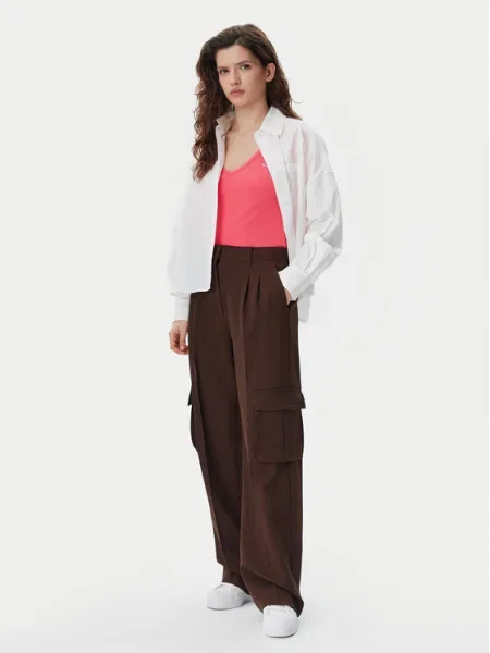 Tommy Jeans Tričko Essential ružová