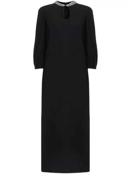 Rochie midi Dice Kayek până la genunchi de costum negru