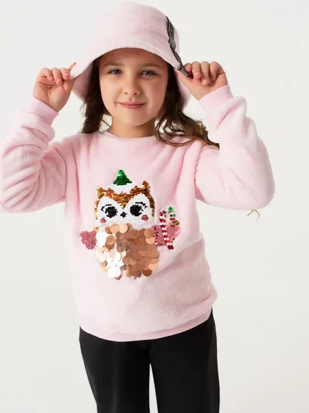 Дитячий Світшот YUMSTER рожевий