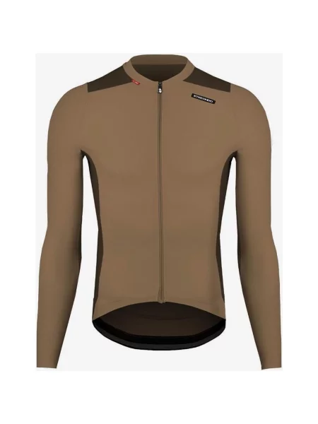 Koszulka rowerowa Etxeondo Alde Color Edition brązowa M czarna