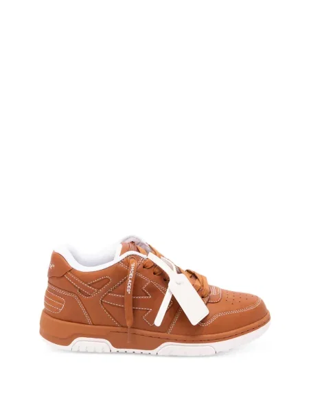 Sneakerși Off-white business alb