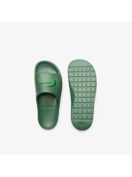 Шлепанцы Lacoste зеленые