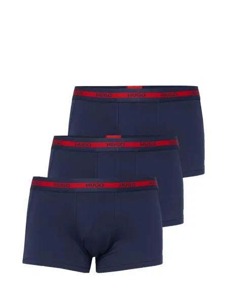 HUGO Boksarice nočno modra / rdeča črna