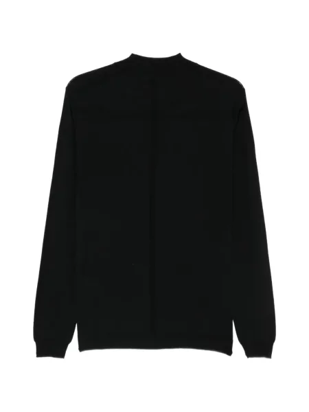 Pulover Low Brand cu decolteu rotund negru