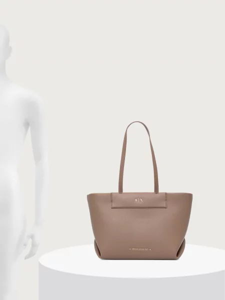 Armani Exchange Táska Világosbarna bézs