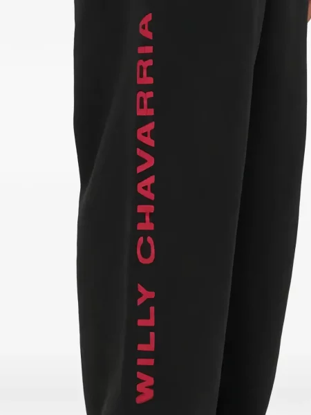 Pantaloni Willy Chavarria alergare negru