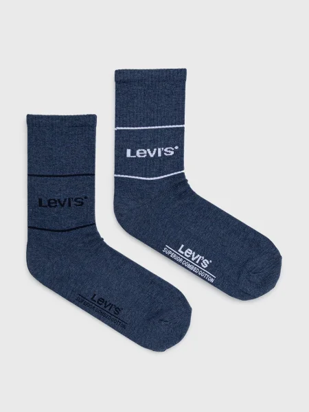 Чорапи Levi's мъжки тъмносиньо