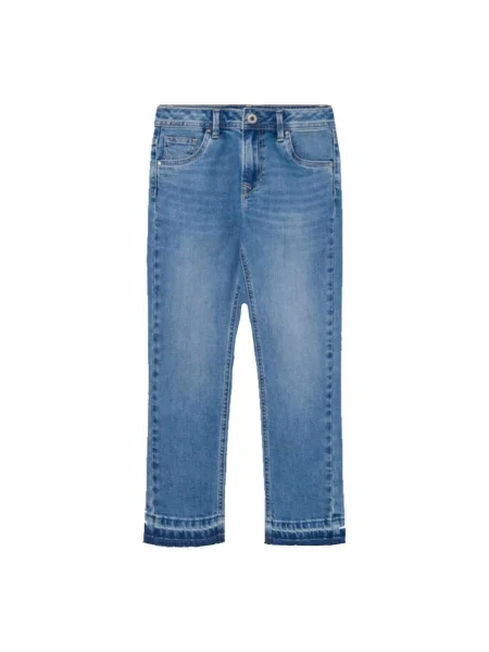 Gyerek denim ruha Pepe Jeans kék