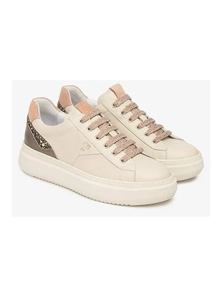 Sneakersy Nerogiardini beżowe