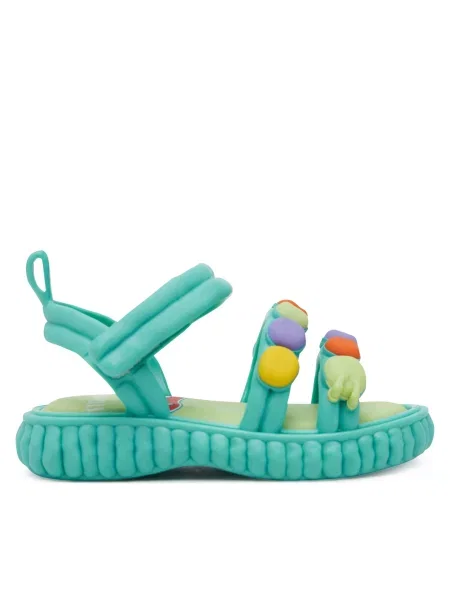 Sandali Melissa Mini Melissa Create + Play Doh Bb M zelena