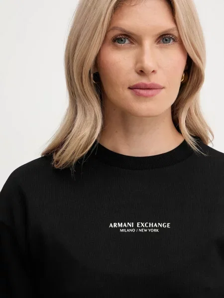 Armani Exchange melegítőfelső fekete