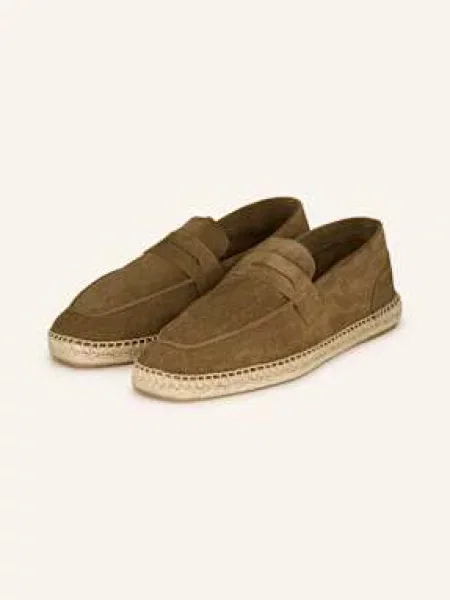 Reiss Espadrilky Cannes khaki