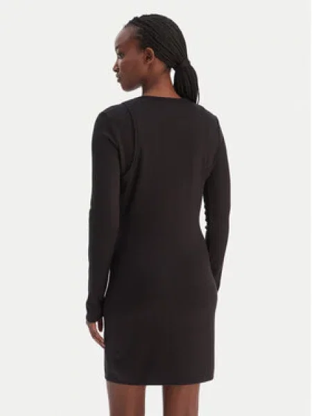 Obleka Calvin Klein Jeans črna