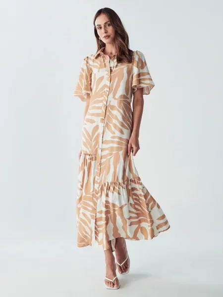 Willa Dolga srajca Bea nude bela