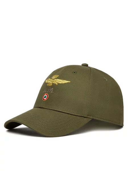 Czapka z daszkiem Aeronautica Militare verde militare zielona