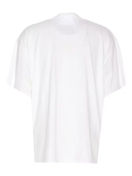 Тениска Mm6 Maison Margiela с принт бяло