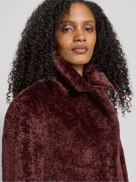 Płaszcz dwustronny z kołnierzem z połami i zapięciem na guzik Petite M.