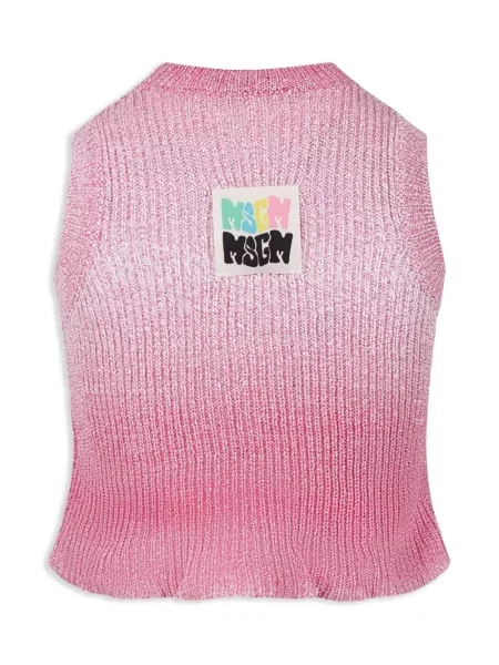 Dětské top Msgm růžový