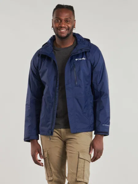 Bunda do deště Columbia Pouring Adventure III collegiate navy tmavě modrá