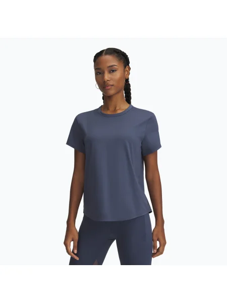 Under Armour дамска тренировъчна тениска Vanish Elite Vent downpour gray/iridescent сиво