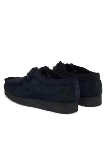 Clarks Nizki čevlji Wallabee Lite. črna