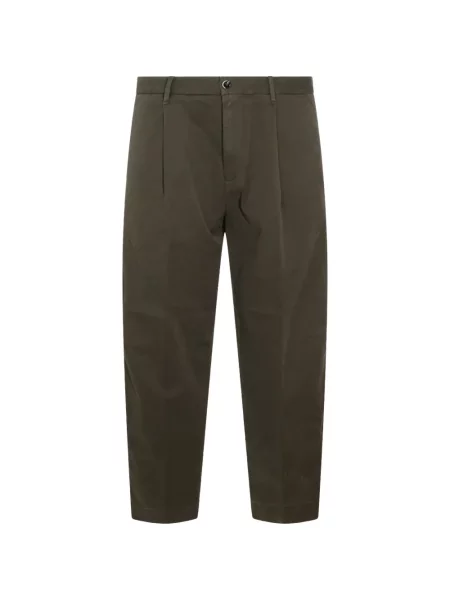 Pantaloni Nine In The Morning conici verde