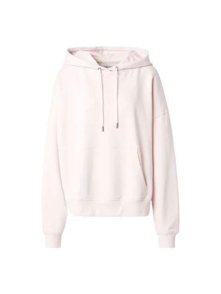 Guess Jeans bluza z kapturem różowy