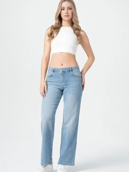 M.O.D MIRACLE OF DENIM Jeans deschis albastru