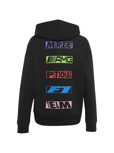Bluza z kapturem dziecięca Adidas czarna