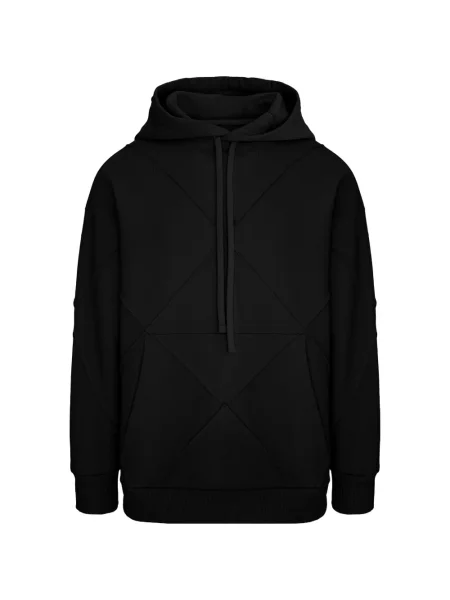 Majica s kapuljačom Hamza crna