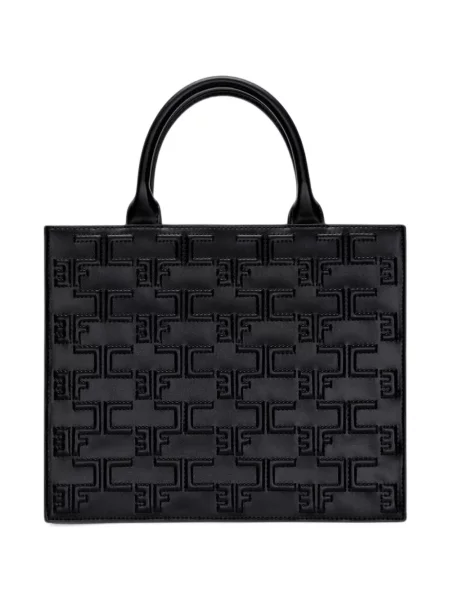 Geantă shopper Elisabetta Franchi negru