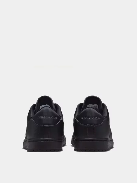 Кожаные кеды Nike черные