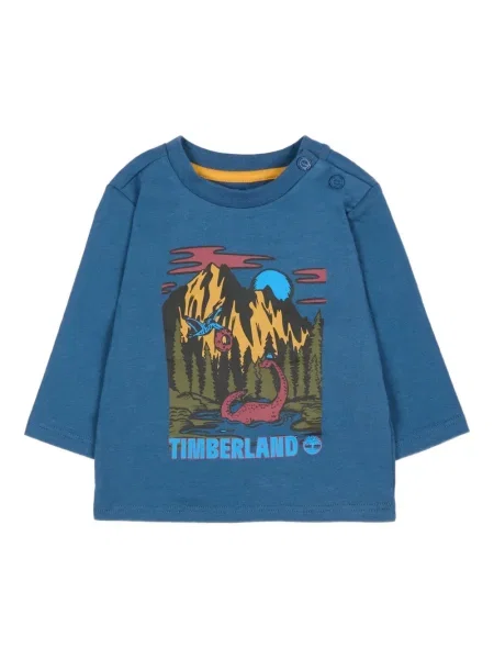 Koszulka dziecięca Timberland niebieska
