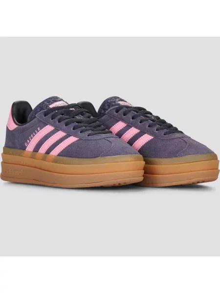 Sneakerși Adidas Gazelle din piele violet
