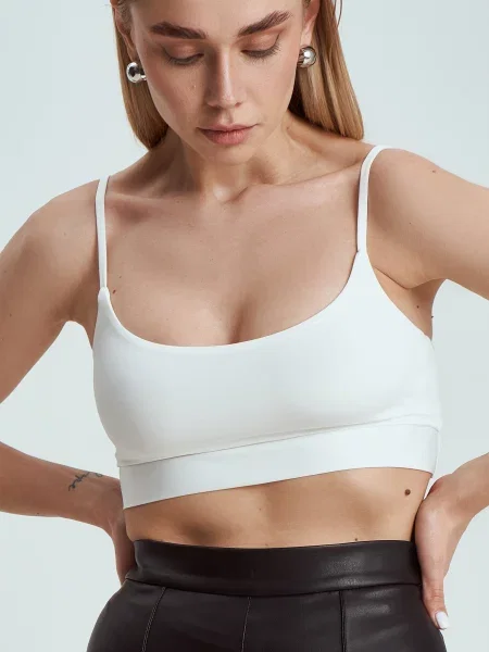 Gepur Спортивний бюстгальтер Молочний