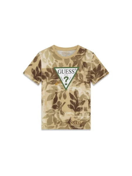 Guess Póló Khaki Regular Fit fehér