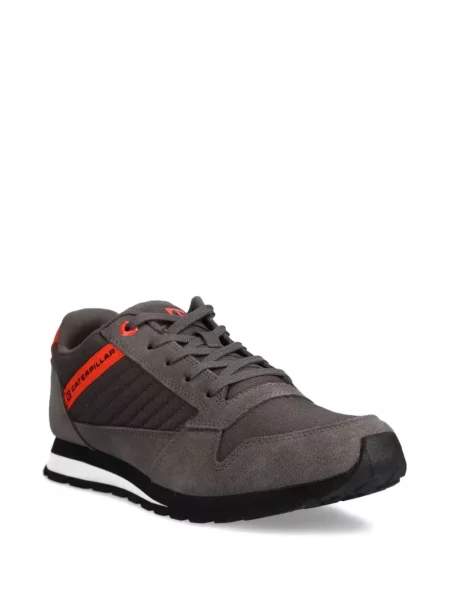 Sneakerși Caterpillar din piele de căprioară gri