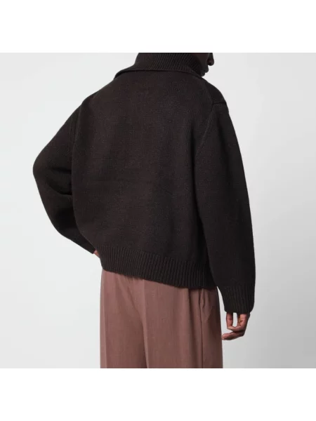 Sweter Studio Nicholson brązowy