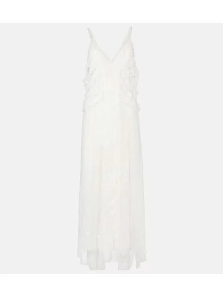 Rochie Blumarine din dantelă de costum alb