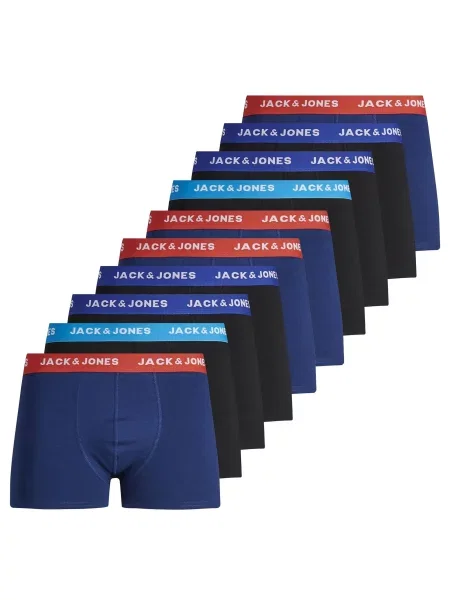 JACK & JONES Boxeralsók tengerészkék fekete
