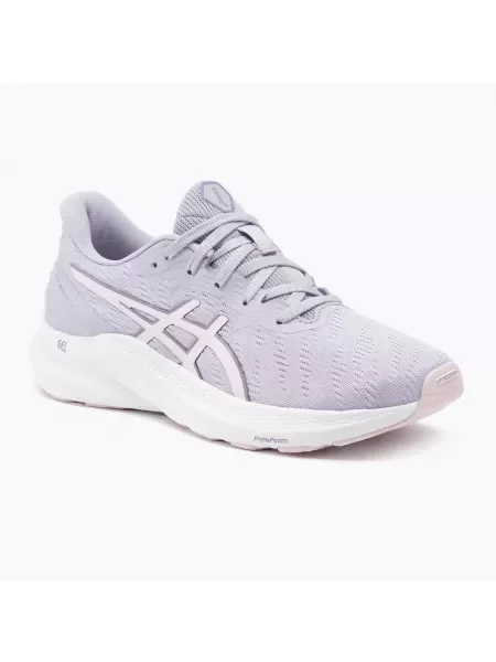 Buty do biegania dziecięce ASICS 12 GS faded ash rock/cosmos fioletowe