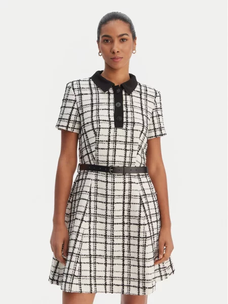 Morgan Трикотажна сукня Écru