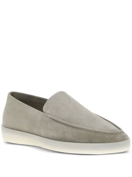 Pantofi loafer Fear Of God din piele de căprioară gri