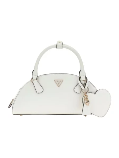 Guess torebka crossbody z imitacji skóry ISOBEL beżowa
