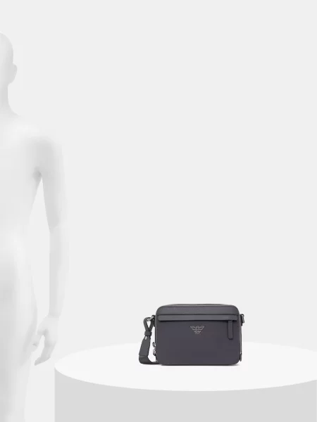 Кожаная сумка Emporio Armani